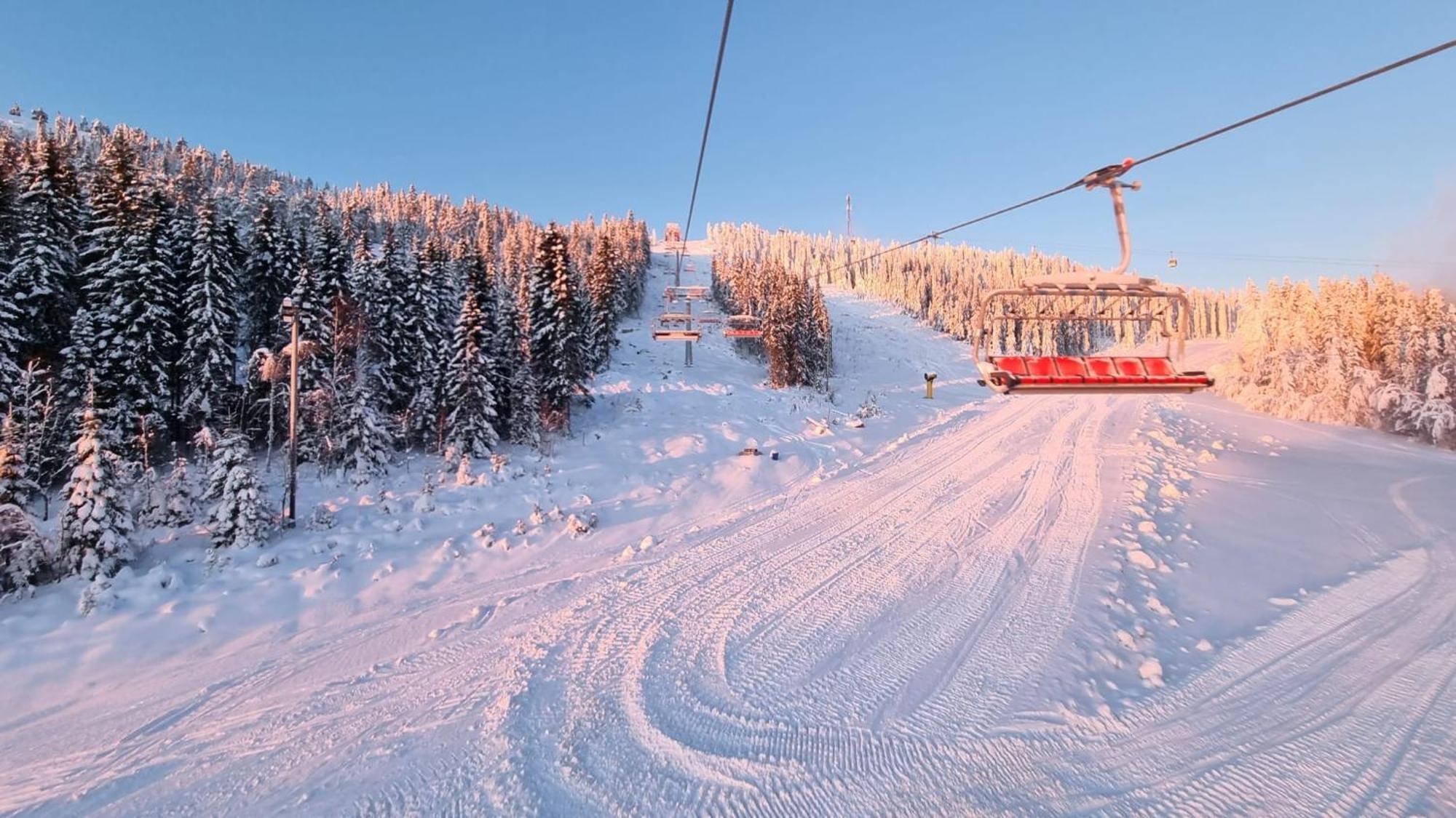 Lyxig Stuga Pa Branaesberget Sysslebäck المظهر الخارجي الصورة