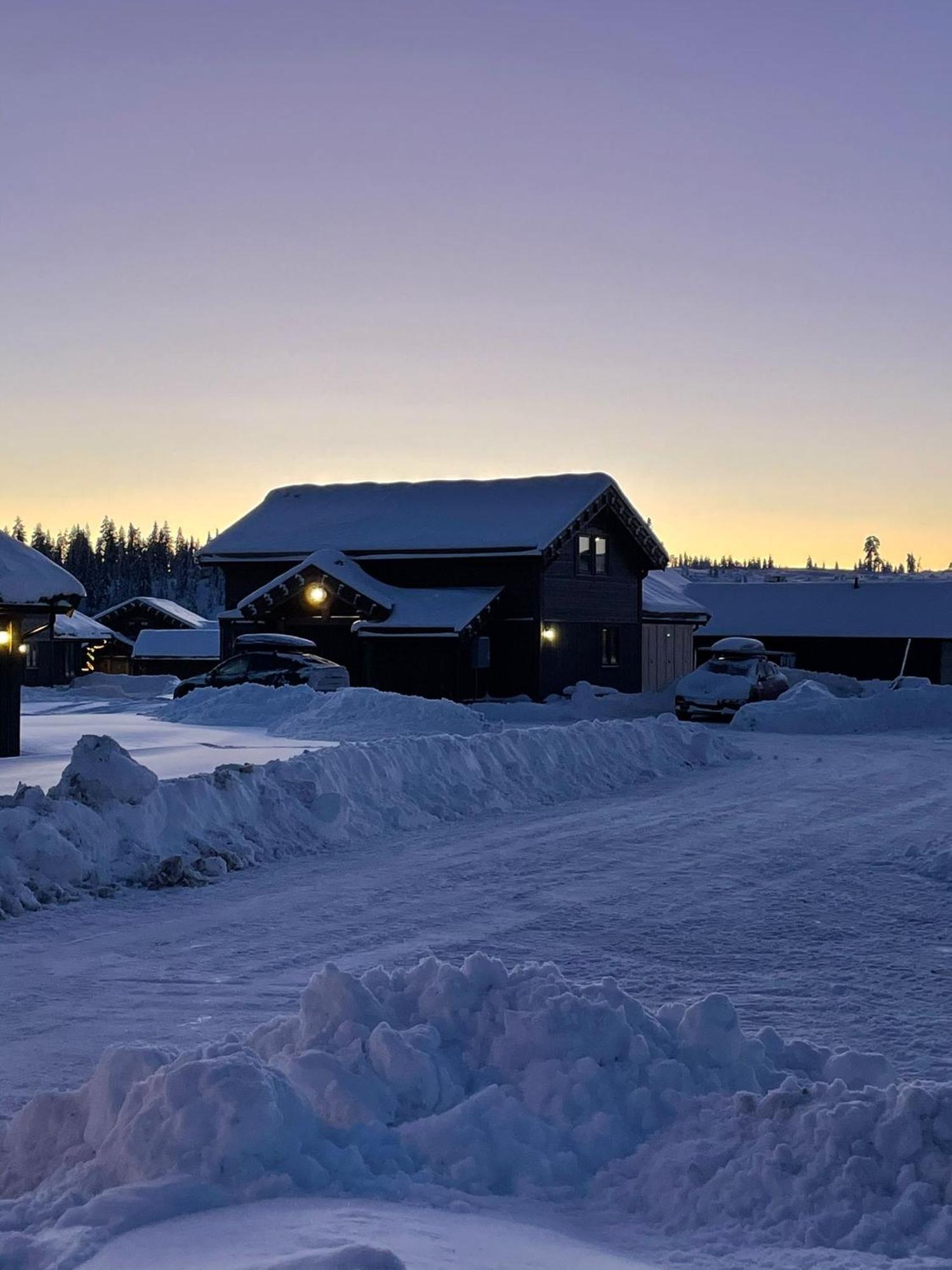 Lyxig Stuga Pa Branaesberget Sysslebäck المظهر الخارجي الصورة